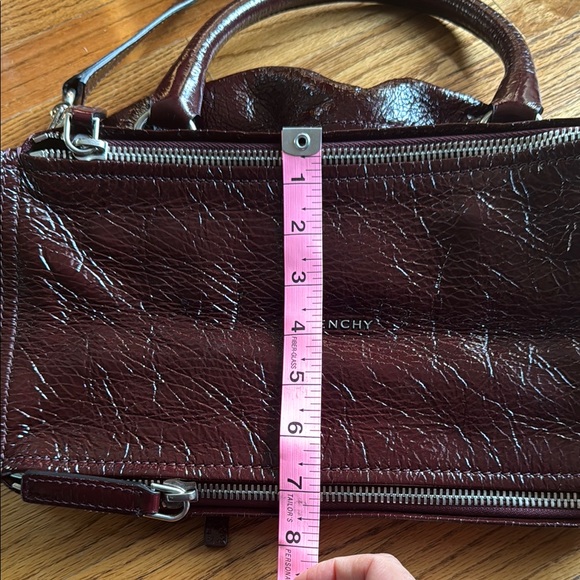 Givenchy Burgundy Leather Handbag - Picture 3 of 8